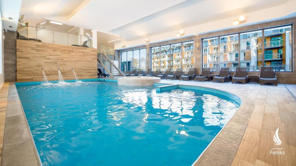 Apartamentyprzymorzu 010 Z Basenem Tarasem I Ogrodkiem Kołobrzeg Exterior foto