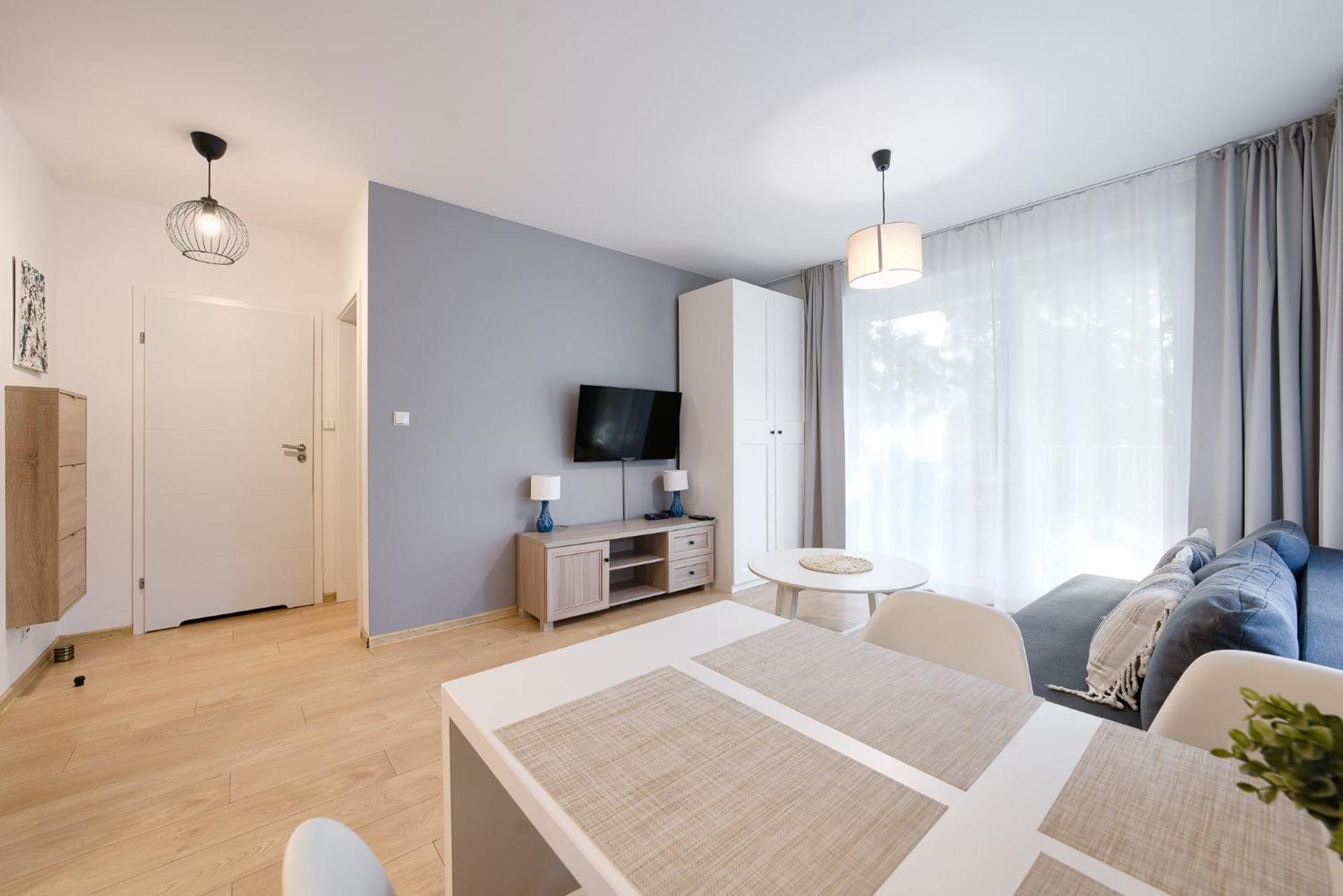 Apartamentyprzymorzu 010 Z Basenem Tarasem I Ogrodkiem Kołobrzeg Exterior foto