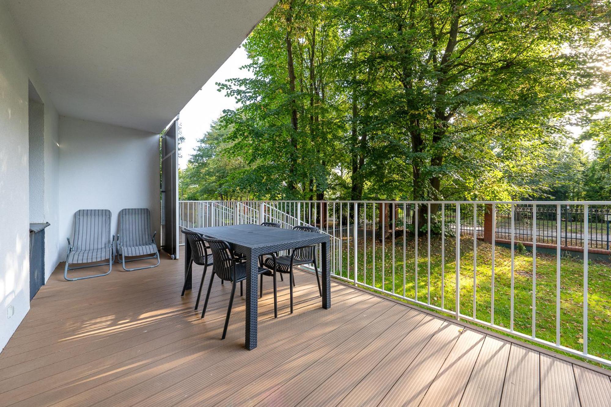 Apartamentyprzymorzu 010 Z Basenem Tarasem I Ogrodkiem Kołobrzeg Exterior foto